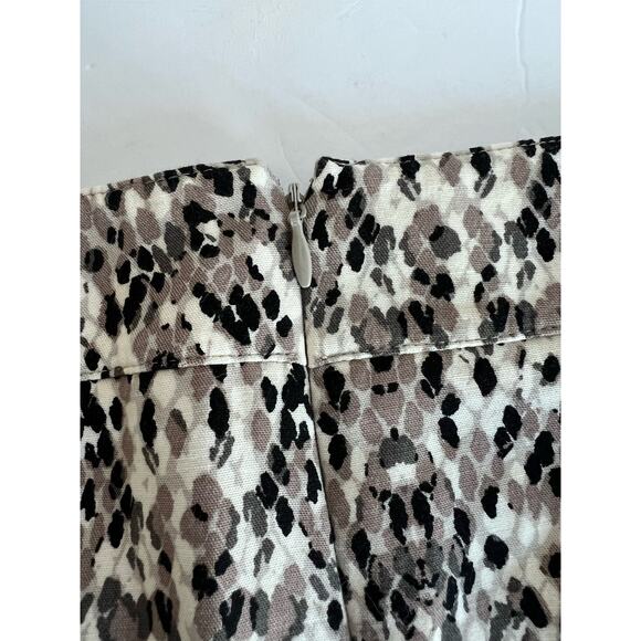 Merona Figure Flattering Stretch Black Beige and Cream Pencil Skirt Sz 18 - Picture 6 of 9